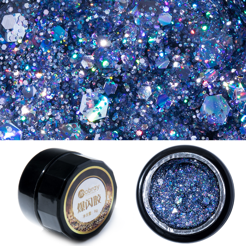 2021 Новый гель-лак для ногтей Platinum Diamond Series Glitter Gel