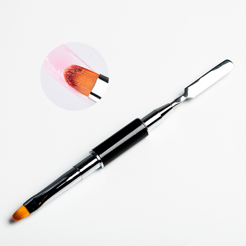 2021 Mobray Hot Sale Double Use Nail Brush UV Gel Brush Manufacture